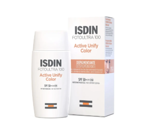 ISDIN FOTO ULTRA 100 ISDIN ACTIVE UNIFY COLOR FUSION FLUID SPF50+ 50 ML