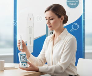 BIONIME RIGHTEST KIT GM 260 GLUCOMETRE LECTEUR DE GLYCEMIE + 10 BANDELETTES + STYLO AUTOPIQUEUR + 10 LANCETTES