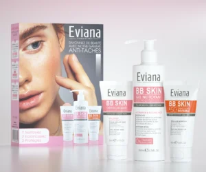 Eviana Creme Eclaircissant + Gel Nettoyant + Ecran Invisible PACK