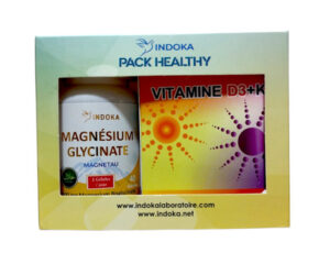 Pack Indoka Vitamine D3+K2 + Magnésium Glycinate