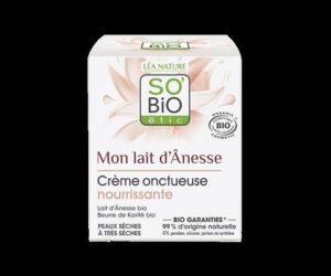 SO BIO MON LAIT D ANESSE CREME ONCTUEUSE NOURRISSANTE 50 ML