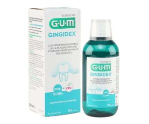 GUM Bain de Bouche Gingidex 0,06 CHX 300 ml