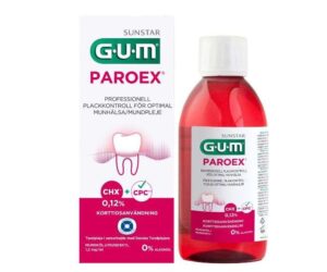 GUM Bain de Bouche Paroex 300 ml Réf. 1784