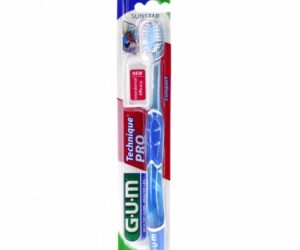 GUM Brosse à Dents Technique Pro Medium Compacte 528