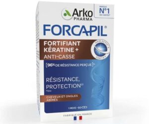 FORCAPIL Fortifiant Kératine Anti-Casse 60 Gélules