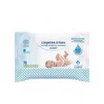 GILBERT Lingettes à l’Eau Biodégradables 70 Pièces