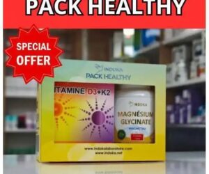 PACK INDOKA Vitamine D3+K2 + Magnésium Glycinate