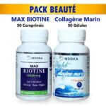 INDOKA Pack Beauté Collagène + Max Biotine