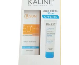KALINE K-Sun Écran Fluide Teinté Doré 50 ml + K-Aqua Cold Cream Pack