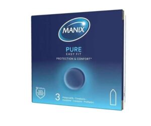MANIX Pure Easy Fit Pack de 3 Préservatifs