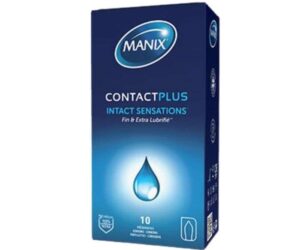 MANIX Contact Plus Sensations Intactes Boîte de 10 Préservatifs