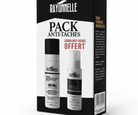Rayonnelle Crème Solaire SPF50 + Sérum Anti-Tache Duo Pack 80 ml