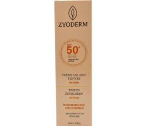 Zyoderm Crème Solaire Teintée Anti-Taches SPF50+ 50 ml