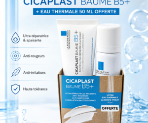 LA ROCHE-POSAY – Cicaplast Baume B5+ Baume Reparateur Apaisant – 40ml + Eau Thermale Offerte