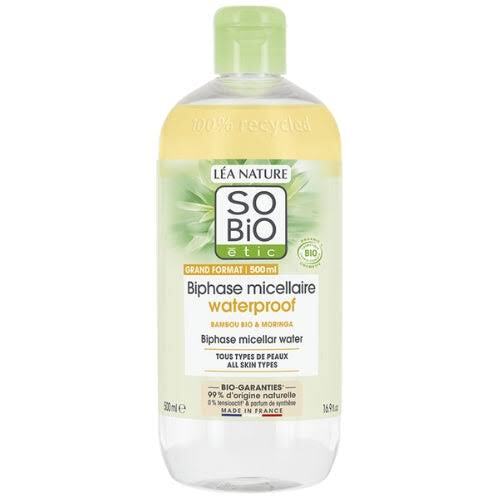SO BIO PUR BAMBOO BIPHASE MICELLAIRE WATERPROOF 500ML