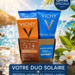 VICHY OFFRE CAPITAL SOLEIL CREME ONCTUEUSE PROTECTRICE PEAU NORMALE A SECHE SPF 50+ 50 ML + CAPITAL SOLEIL 100 ML