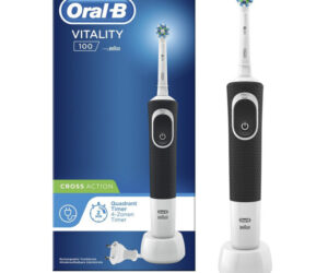 BROSSE ELECTRIQUE VITALITY CROSS ACTION BLACK 100