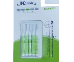 KIN KCLINIC BROSSETTES INTERDENTAIRES VERT 1.0 MM 5 UNITES