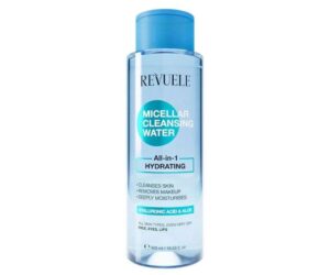 REVUELE EAU MICELLAIRE NETTOYANTE TOUT EN UN HYDRATANTE ACIDE HYALURONIQUE 400ML