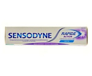 SENSODYNE DENTIFRICE RAPIDE ACTION MENTHE 75 ML